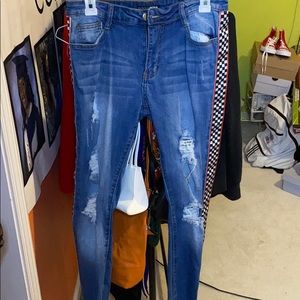 Demon Jeans with design on side
